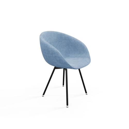 Krzesło KR-501 Ruby Kolory Tkanina Tessero 12 Design Italia 2025-2030